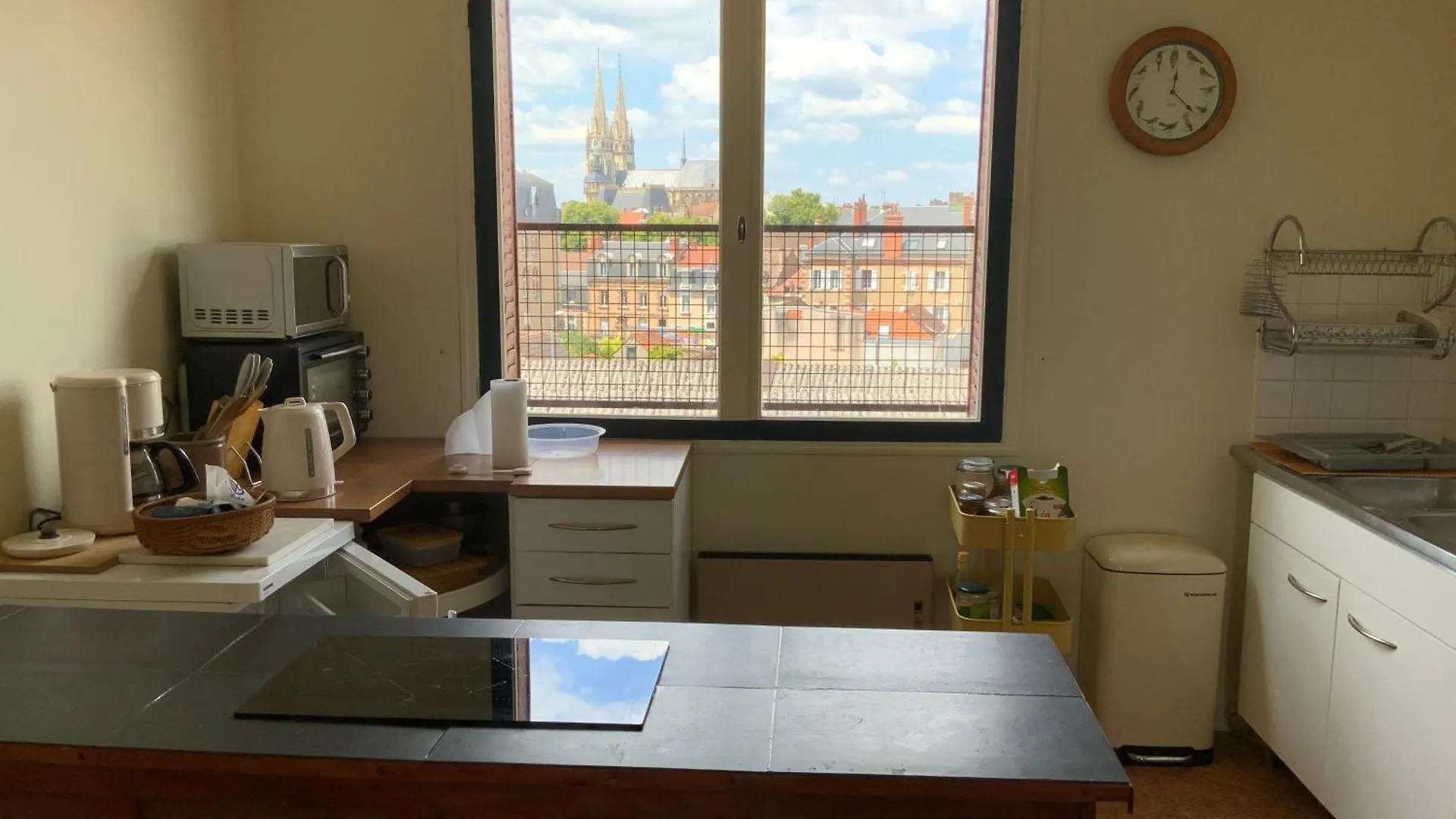Studio 63M2 3Eme Etage Ou Chambre Dans Appartement 2Eme Etage Pour Sejours A Moulins 穆兰 公寓